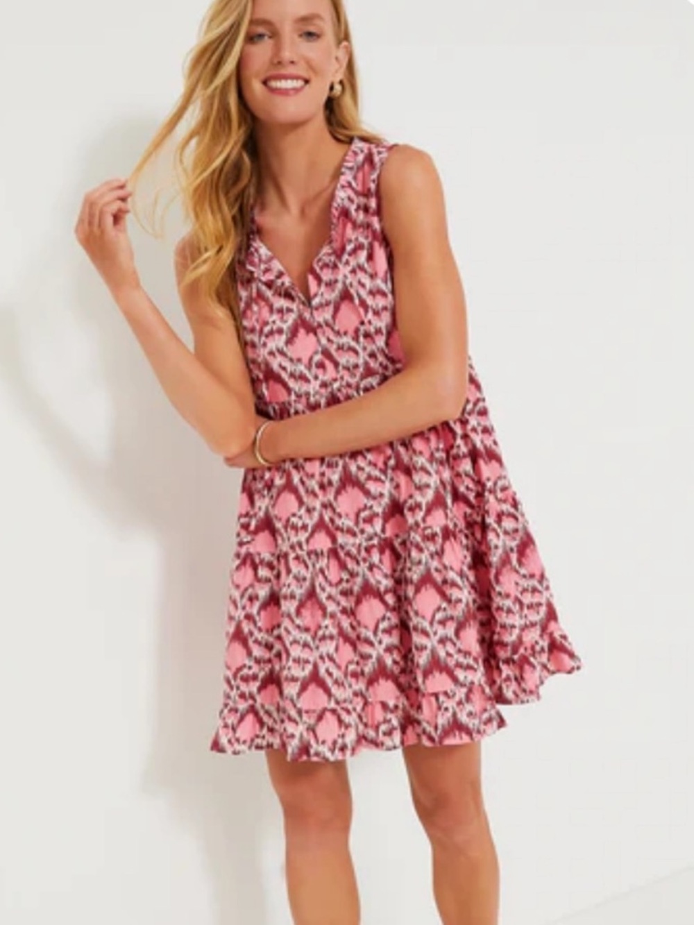 Tuckernuck Poppy Ikat Mini Salty Paloma Coverup